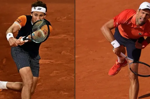 La finale de Roland-Garros 2023 opposera Novak Djokovic à Casper Ruud