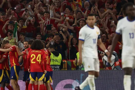 Kylian Mbappé a été l'unique buteur de l'équipe de France.