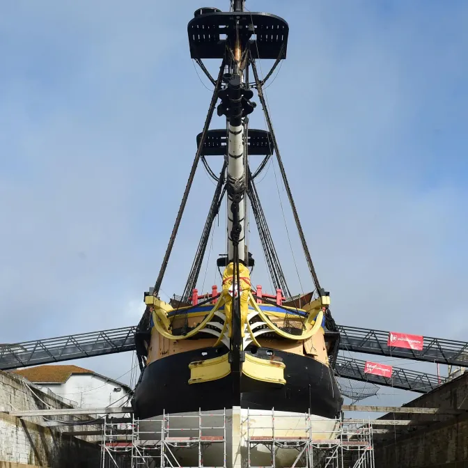 La reproduction du navire de La Fayette, "L'Hermione", est en danger